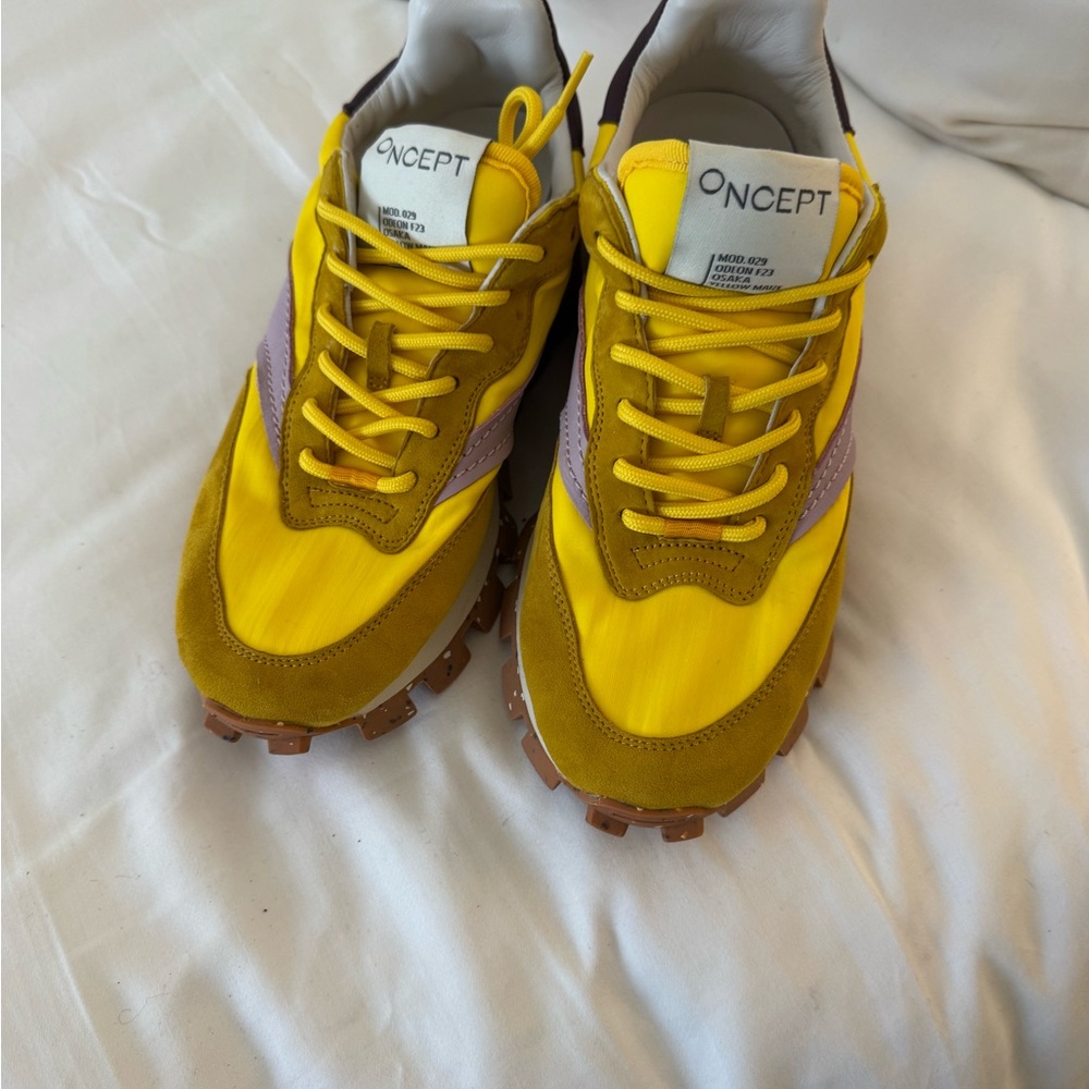 ONCEPT Osaka Yellow and Purple Sneakers